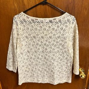 Loft Lace Top
